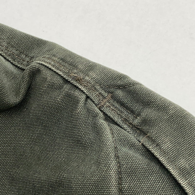 【中古品】【メンズ】 Carhartt カーハート J97 MOS DETROIT JACKET デトロイトジャケット アウター ブランド 古着 2004年製 145-260418-gm-33-fuz サイズ:3XL カラー:モスグリーン 万代Net店