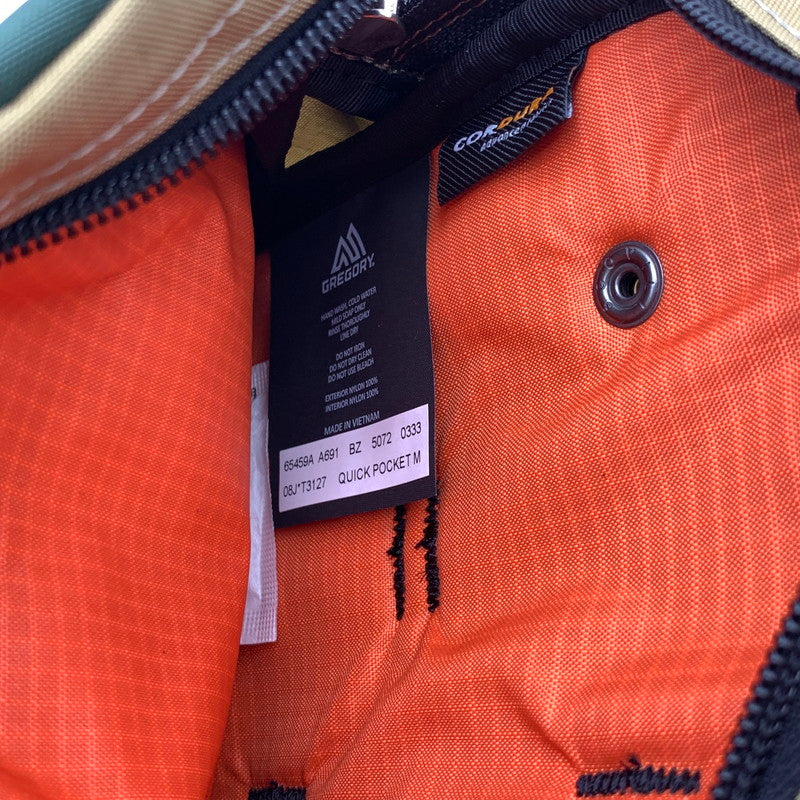 【中古美品】【メンズ】 GREGORY グレゴリー ショルダーバッグ ブランド カバン 188-260412-gm-35-fuz カラー:ベージュ 万代Net店