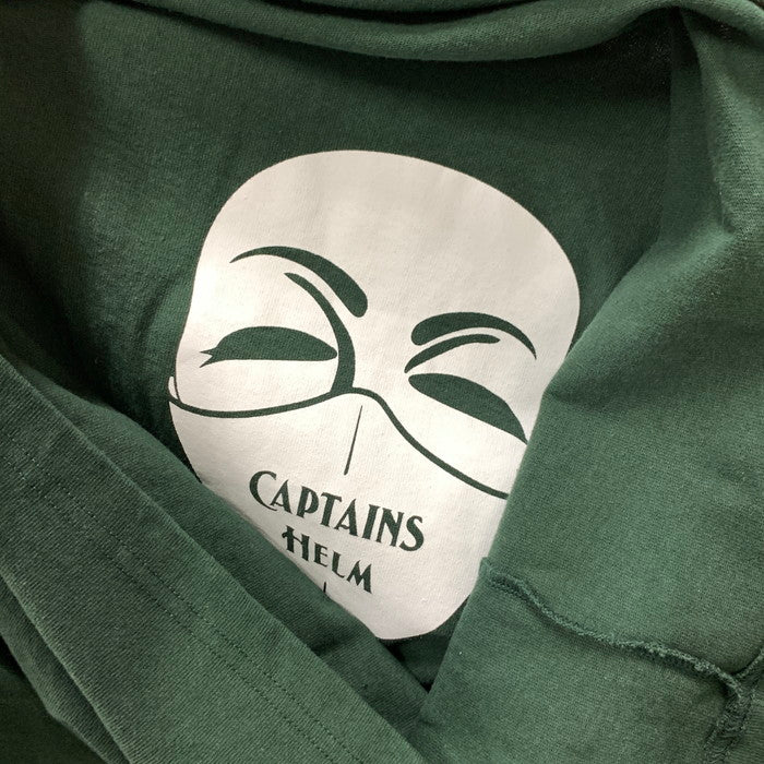 【中古品】【メンズ】 CAPTAINS HELM リバーシブル半袖Tシャツ カットソー トップス ブランド 古着 142-250510-gm-33-fuz サイズ:不明 カラー:グリーン 万代Net店