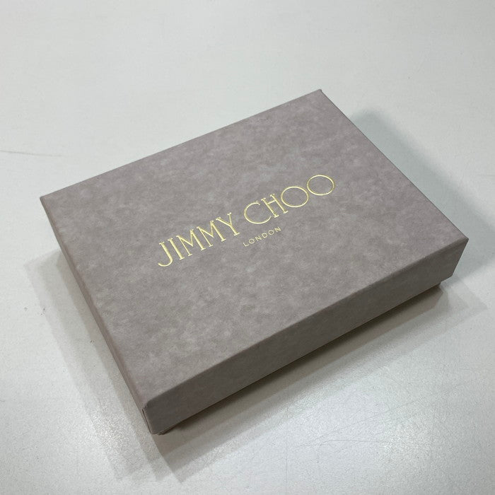 【中古品】【レディース】 JIMMY CHOO ジミーチュウ ERIS TDB フラグメントケース 財布 ウォレット ブランド 181-251227-gm-42-fuz カラー:ブラック 万代Net店