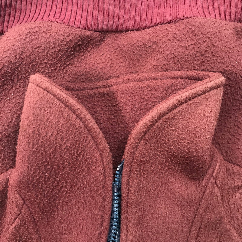 【中古品】【メンズ】 patagonia パタゴニア ハーフジップスウェット フリース ジャケット 長袖 80s前期 144-241004-nm-4-fuz サイズ:XL カラー:ワイン 万代Net店