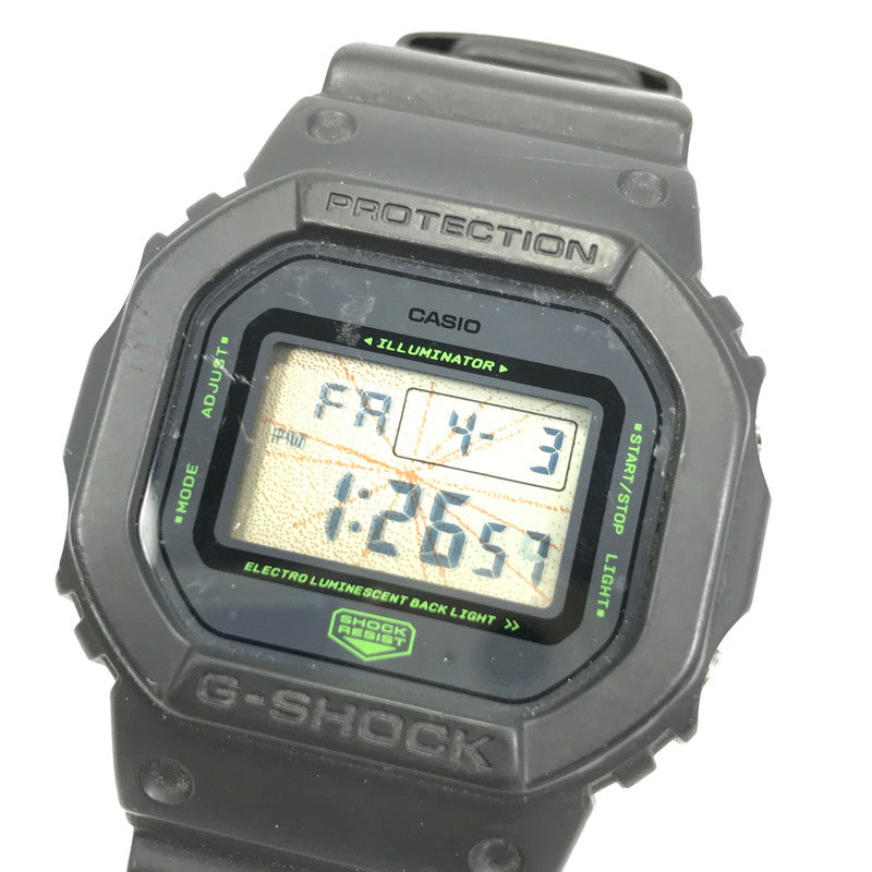 【現状渡し品】【メンズ】 G-SHOCK ジーショック DIGITAL 5600 SERIES DW-5600MNT-1JR デジタル クォーツ 腕時計 196-260420-na-01-tag カラー:ブラック 万代Net店