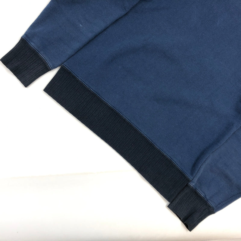 【現状渡し品】【メンズ】 THE FLAT HEAD ザフラットヘッド "EASTERN TRADITIONAL" SWEATSHIRT スウェットシャツ トレーナー 長袖 トップス 145-261015-hn-04-fur サイズ:38 カラー:ネイビー 万代Net店