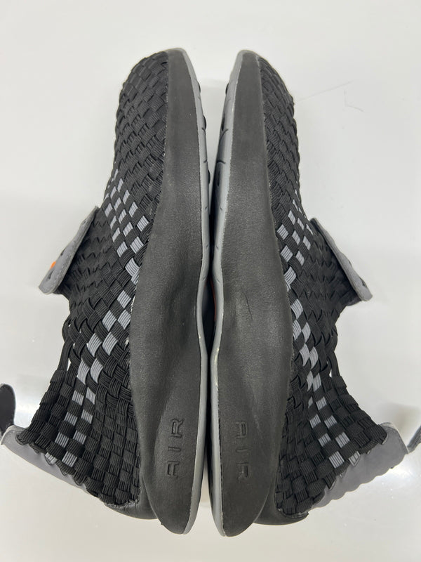 【中古品】【レディース】 NIKE ナイキ AIR WOVEN 609065-081 エア ウーブン スニーカー 靴 シューズ 160-260822-SH-05-hon サイズ:26cm US8 カラー:ARK CHARCOAL/BRIGHT MANDARIN 万代Net店
