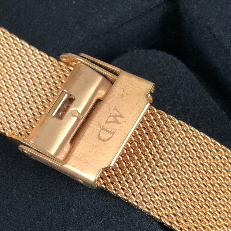 【中古品】【メンズ/レディース】 Daniel Wellington ダニエルウェリントン DANIEL WELLINGTON 腕時計 ※電池切れ 197-250624-SY-07-iwa カラー:GOLD系 万代Net店