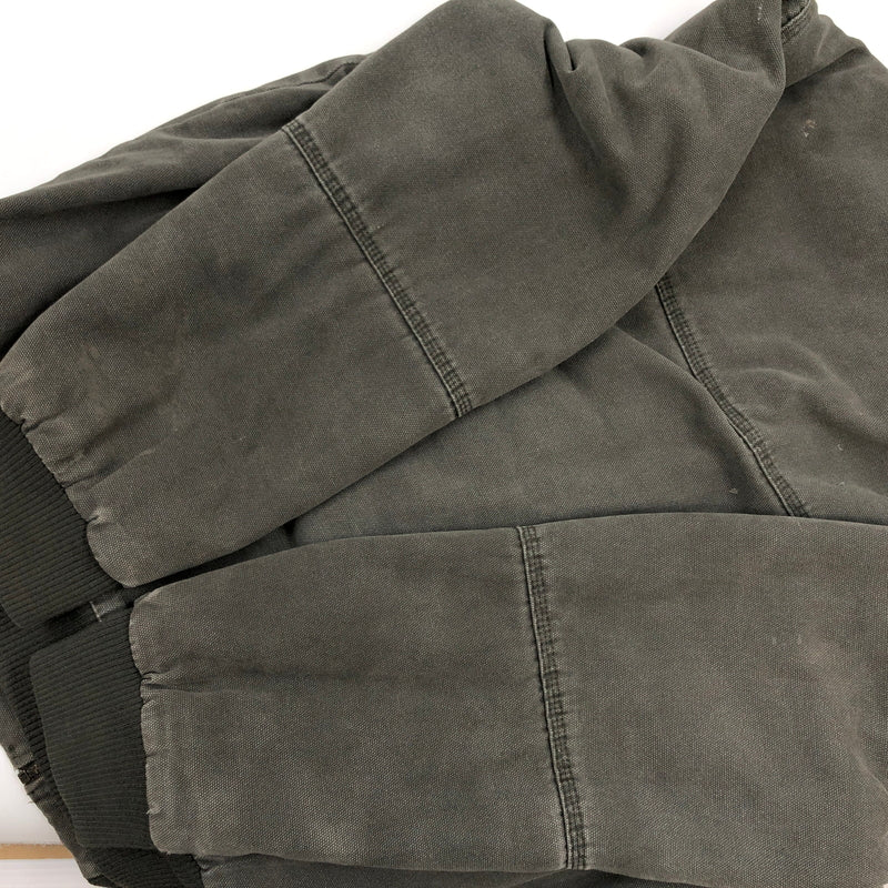 【現状渡し品】【メンズ】 G.H.BASS&CO ジーエイチバス DUCK JACKET ダックジャケット ワークジャケット アウター 146-261017-hn-01-fur サイズ:XL カラー:オリーブ系 万代Net店