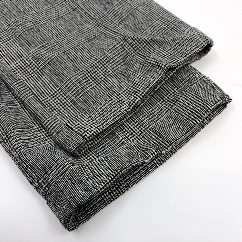 【中古品】【メンズ】 CLUCT クラクト WASCO CHECK PANTS 04654 ワスコ チェックパンツ ワイドパンツ スラックス ボトムス 153-260209-hn-02-fur サイズ:L カラー:グレー系 万代Net店