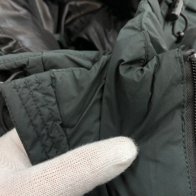 【中古品】【メンズ】 WORKMAN ワークマン DOWN JACKET HD002 ダウンジャケット アウター 147-261019-hn-08-fur サイズ:3L カラー:グリーン系 万代Net店