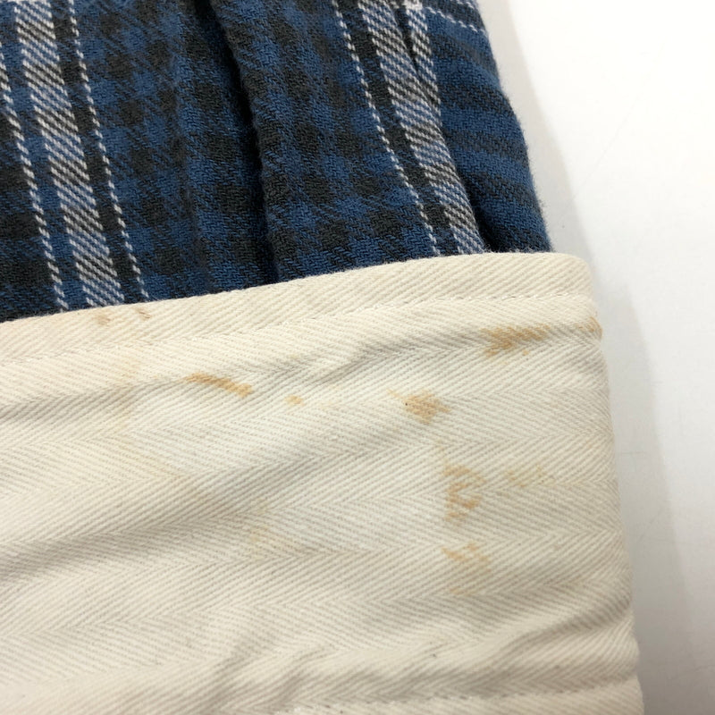 【中古品】【メンズ】 AKM エイケイエム × FIVE BROTHER ファイブブラザー L/S CHECK SHIRT SO46 長袖 チェックシャツ カジュアルシャツ トップス 140-260727-hn-07-fur サイズ:XL カラー:ブルー系 万代Net店