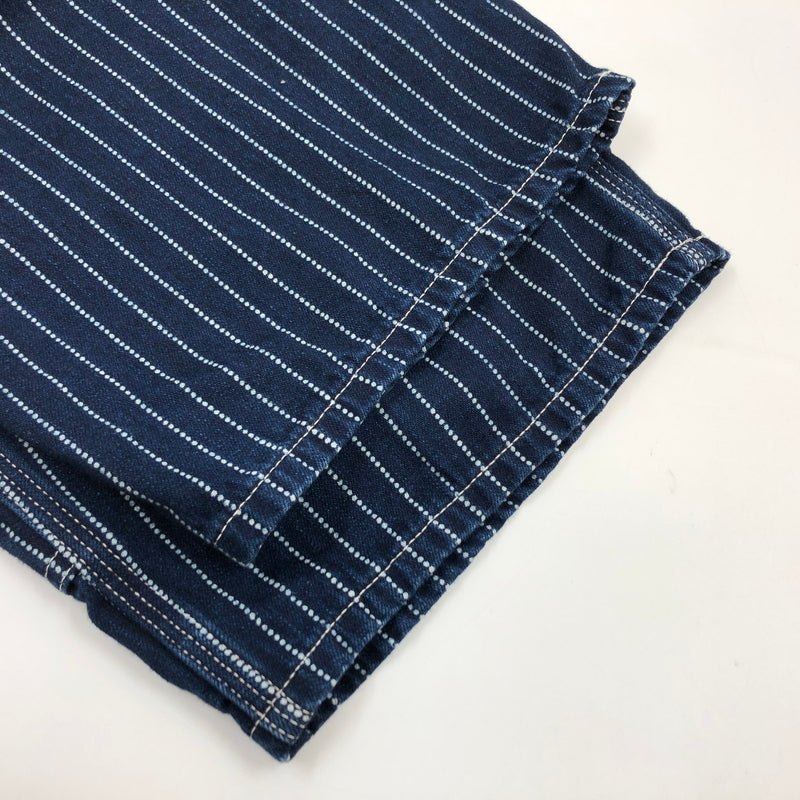 【中古品】【メンズ】 SUGAR CANE シュガーケーン WABASH STRIPE 8POCKETS SHORTS LOT445 SC51445 ウォバッシュストライプ 8ポケットショーツ ショートパンツ ボトムス 156-260727-hn-10-fur サイズ:30 カラー:インディゴ 万代Net店