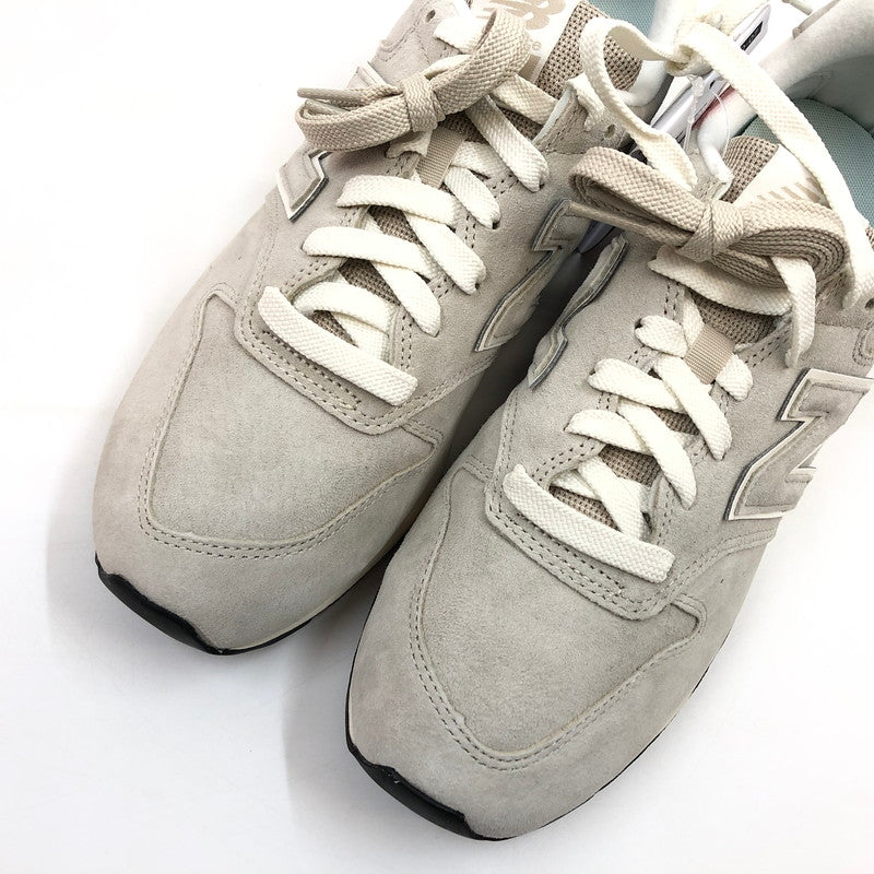 【中古美品】【メンズ】 NEW BALANCE ニューバランス CM996EM2 スニーカー シューズ 靴 162-260214-hn-06-fur サイズ:27.0cm US9 カラー:グレー系/ホワイト 万代Net店