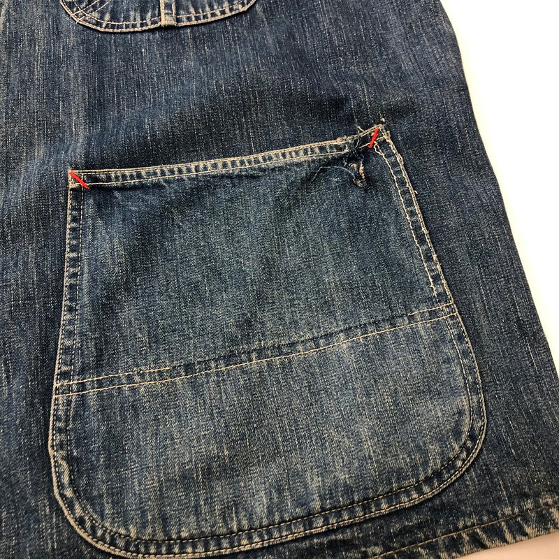 【中古品】【メンズ】 PAYDAY 40`S DENIM COVERALL ペイデイ 40年代 ヴィンテージ デニム カバーオール 4つボタン ツープロングボタン 145-240704-si-1-tei サイズ:不明 カラー:インディゴ 万代Net店