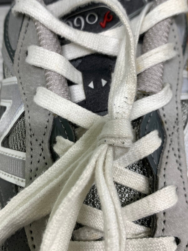 【中古品】【メンズ】 NEW BALANCE ニューバランス M990GL6 990V6 ローカット スニーカー 靴 162-260902-jt-19-min サイズ:UA 91/2 27.5cm カラー:GRAY 万代Net店