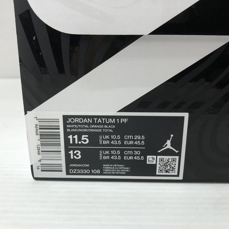 【中古品】【メンズ】 ナイキ DZ3330-108/JORDAN TATUM 1 PF ジョーダン テイタム スニーカー 靴 160-240322-ma-3-tei サイズ:29.5cm カラー:ホワイト 万代Net店