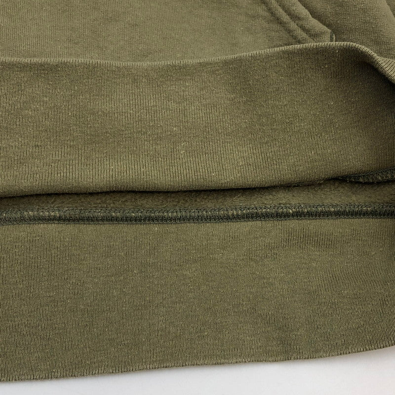 【中古品】【メンズ】 SUPREME シュプリーム x WTAPS ダブルタップス 21AW SIC'EM!HOODRD SWEATSHIRT シリエム フーディー スウェットシャツ パーカー トップス 149-260516-hn-01-fur サイズ:L カラー:オリーブ系 万代Net店