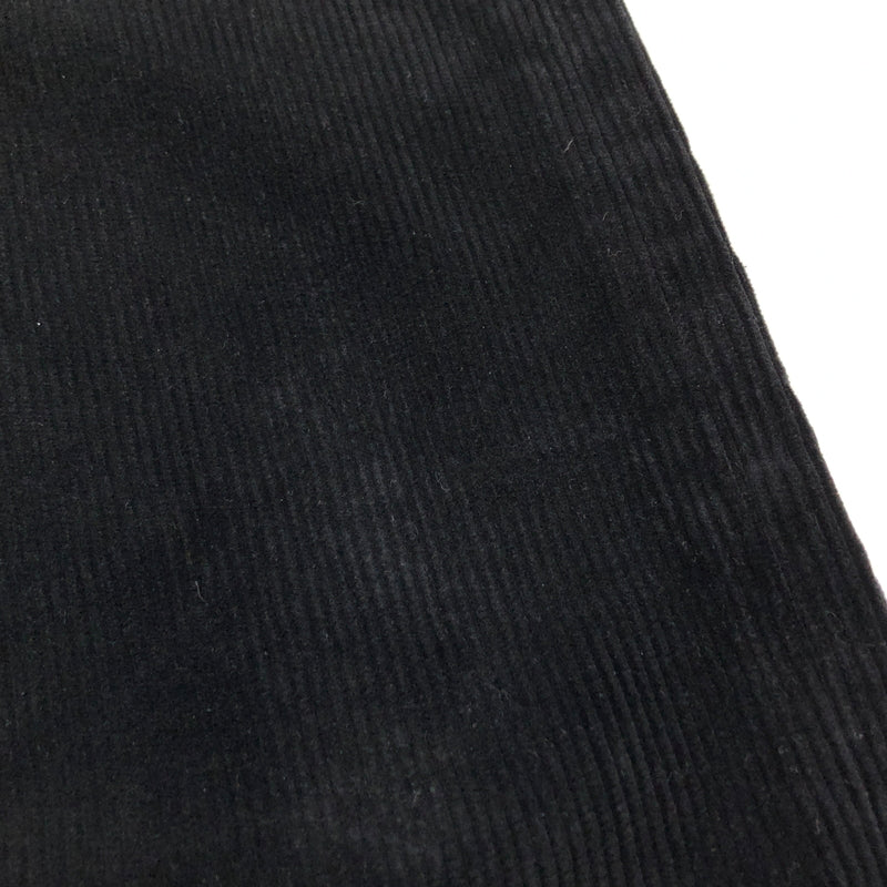 【中古品】【メンズ】 HATSKI ハツキ LOOSE TAPERED CORDUROY HTK-22001-C ルーズ テーパード コーデュロイ パンツ ボトムス 151-260801-hn-07-fur サイズ:3 カラー:ブラック 万代Net店