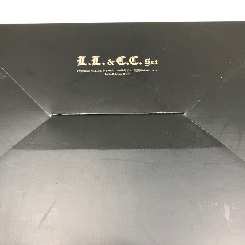 【中古美品】 メガハウス Precious G.E.M.シリーズ コードギアス 復活のルルーシュ L.L.&C.C.セット 彩色済み完成品 フィギュア 外箱開封済み ブリスター未開封 057-260726-ti-04-tag 万代Net店