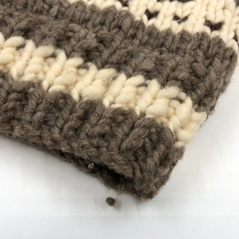【中古品】【メンズ】 ヴィンテージ系 カウチンセーター ニット アウター 146-251207-hn-01-fur サイズ:不明 カラー:ブラウン/ベージュ系 万代Net店