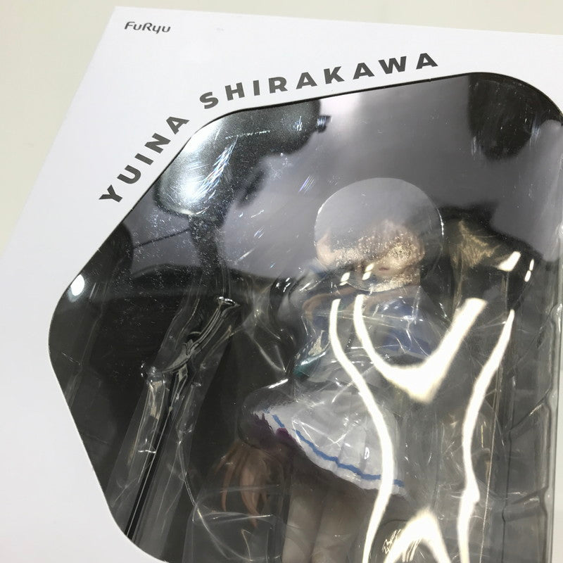 【中古美品】 FuRyu TENITOL ヘブンバーンズレッド 白河ユイナ AMU-TNL0067 底面より開封済み ブリスター未開封 箱イタミあり 053-260811-ti-16-tag 万代Net店