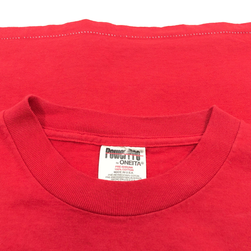 【中古品】【メンズ】 POWERPRO BY ONEITA パワープロ バイ オニータ SPEED TOUR S/S TEE スピード ツアー 半袖Tシャツ トップス 146-260803-hn-01-fur サイズ:L カラー:レッド 万代Net店