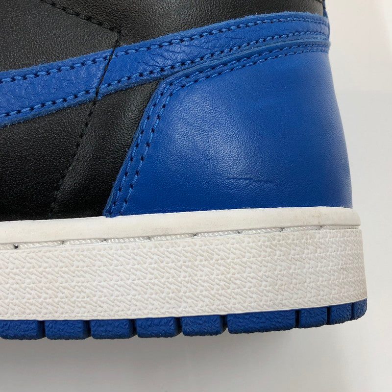 【中古品】【メンズ】 NIKE ナイキ AIR JORDAN 1 RETRO HIGH OG "ROYAL"(2017) 555088-007 エアジョーダン 1 レトロ ハイ OG ロイヤル (2017) スニーカー 靴 160-251208-hn-01-fur サイズ:27.0cm US 9 カラー:ブルー/ブラック系 万代Net店