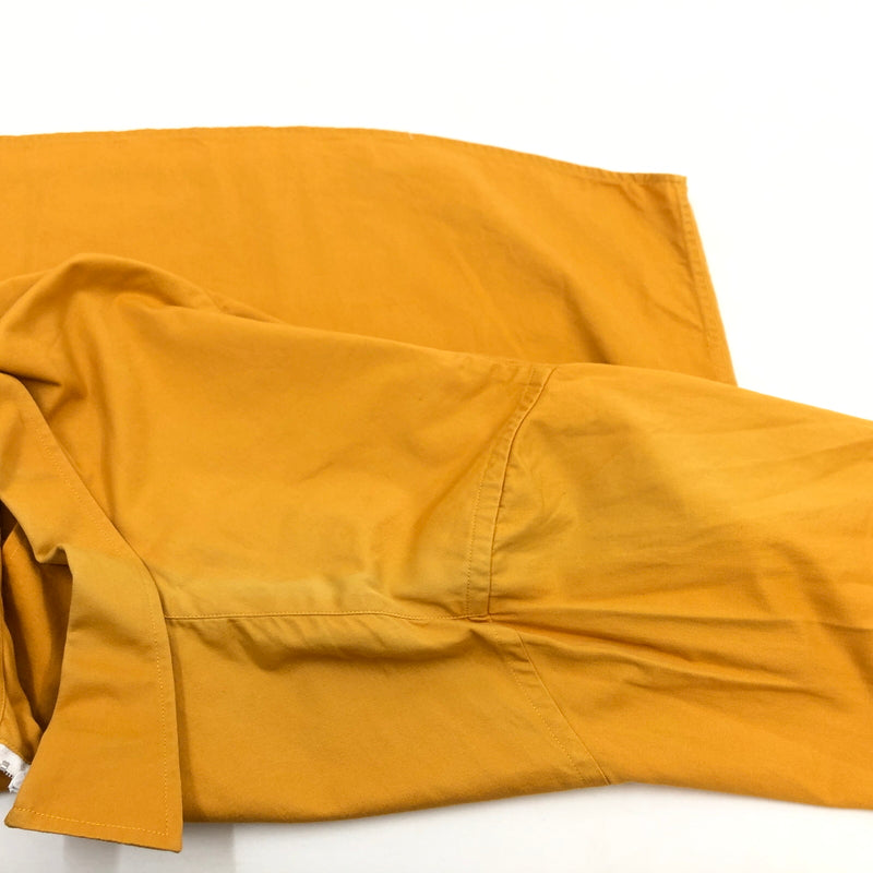 【現状渡し品】【メンズ】 GRIND LONDON グラインドロンドン HALF ZIP LS SHIRT ハーフジップ 長袖シャツ カジュアルシャツ トップス 142-261028-hn-05-fur サイズ:L カラー:イエロー系 万代Net店