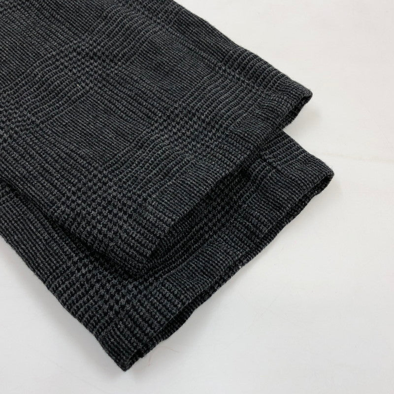 【中古品】【メンズ】 BLACK&BLUE ブラックアンドブルー グレンチェックタックパンツ ボトムス 151-260222-hn-09-fur サイズ:30 カラー:グレー/ブラック 万代Net店