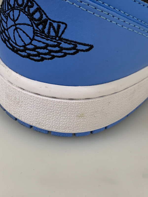 【中古品】【メンズ】 NIKE ナイキ AIR JORDAN 1 LOW 553558-041 エア ジョーダン 1 ロー スニーカー 靴 160-250604-yn-03-min サイズ:27.0cm US9 カラー:BLACK/BLACK-UNIVERSITY BLUE 万代Net店