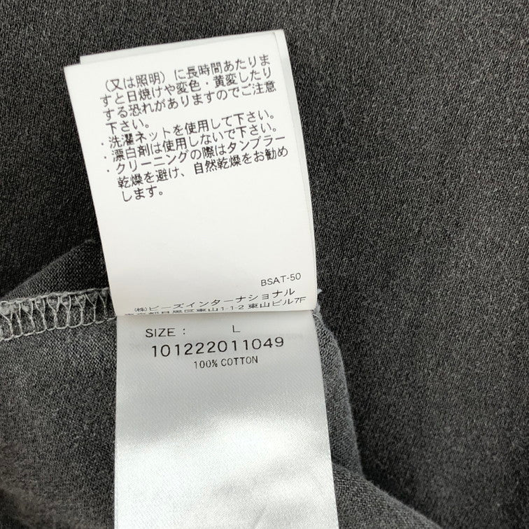 【中古品】XLARGE エクストララージ S/S TEE イーグル Tシャツ エクストラージ グレー 147-250911-SY-01-iwa サイズ:L 万代Net店