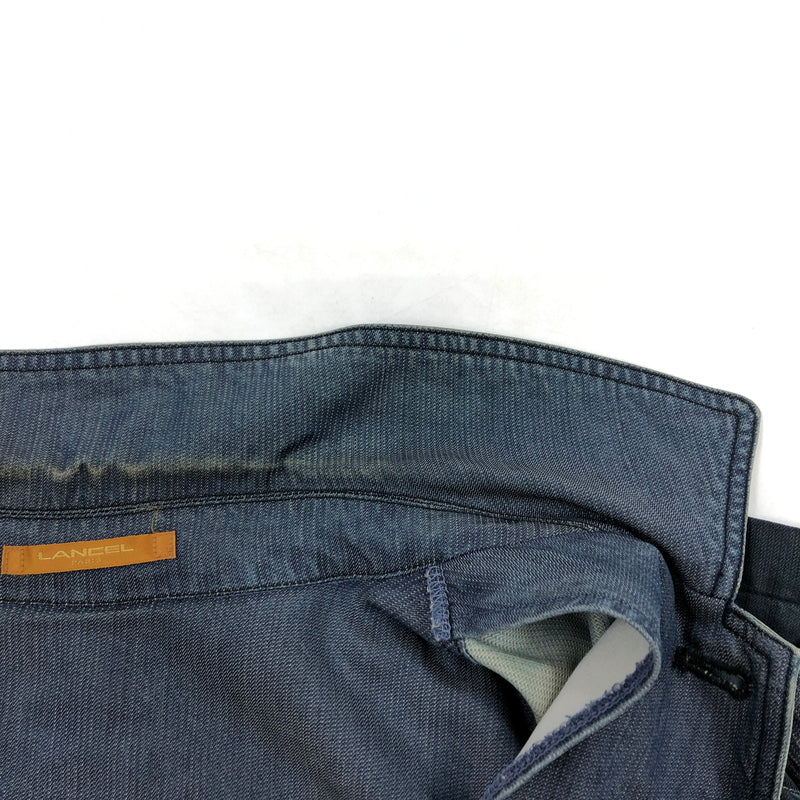 【中古品】【メンズ】 LANCEL ランセル DOCKING WORK JACKET ドッキング ワークジャケット アウター 146-260810-hn-08-fur サイズ:M カラー:インディゴ 万代Net店
