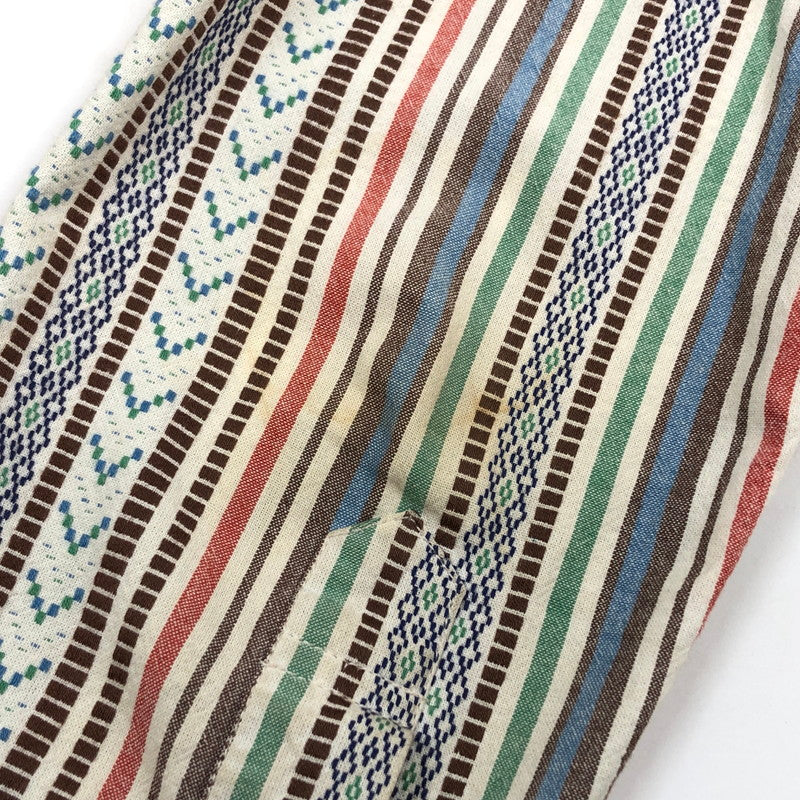 【現状渡し品】【メンズ】 INDIAN MOTOR CYCLE インディアンモトサイクル L/S STRIPE SHIRT IM24478 長袖 ストライプシャツ カジュアルシャツ トップス 145-260302-hn-04-fur サイズ:M カラー:マルチカラー 万代Net店