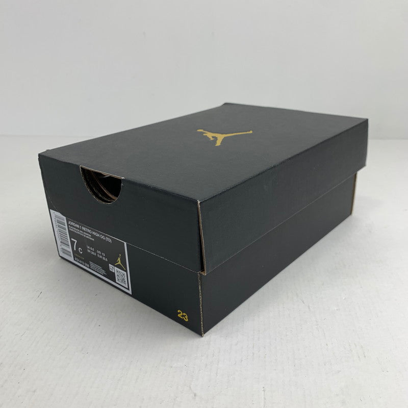 【中古美品】【キッズ】 NIKE ナイキ FD1413-008 TD JORDAN 1 RETRO HIGH OG ジョーダン 1 レトロ ハイ キッズ スニーカー シューズ 靴 173-260304-mh-07-fuz サイズ:13 カラー:オレンジ ブラック 万代Net店