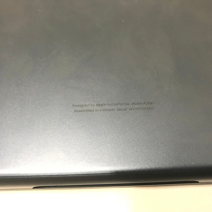 【中古品】 アップル Apple MacBook Air 2022 M2 13.6インチ メモリ8GB SSD256GB MLY33J/A 089-250502-YS-6-fuz 万代Net店