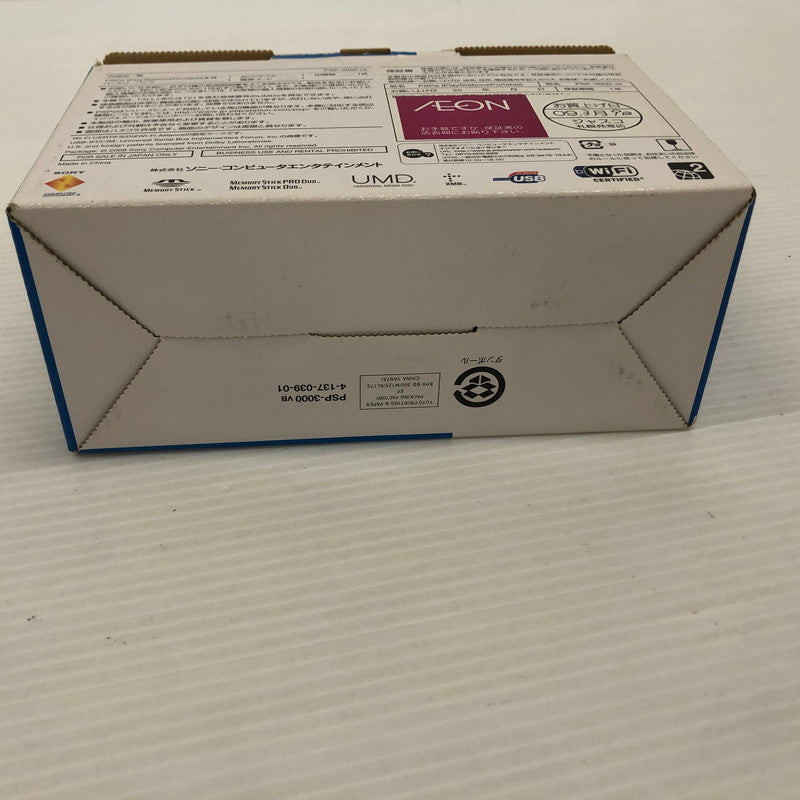 【中古品】 SONY ソニー PSP PSP-3000VB プレイステーションポータブル 023-260927-ns-03-teih カラー:バイブラント・ブルー 万代Net店