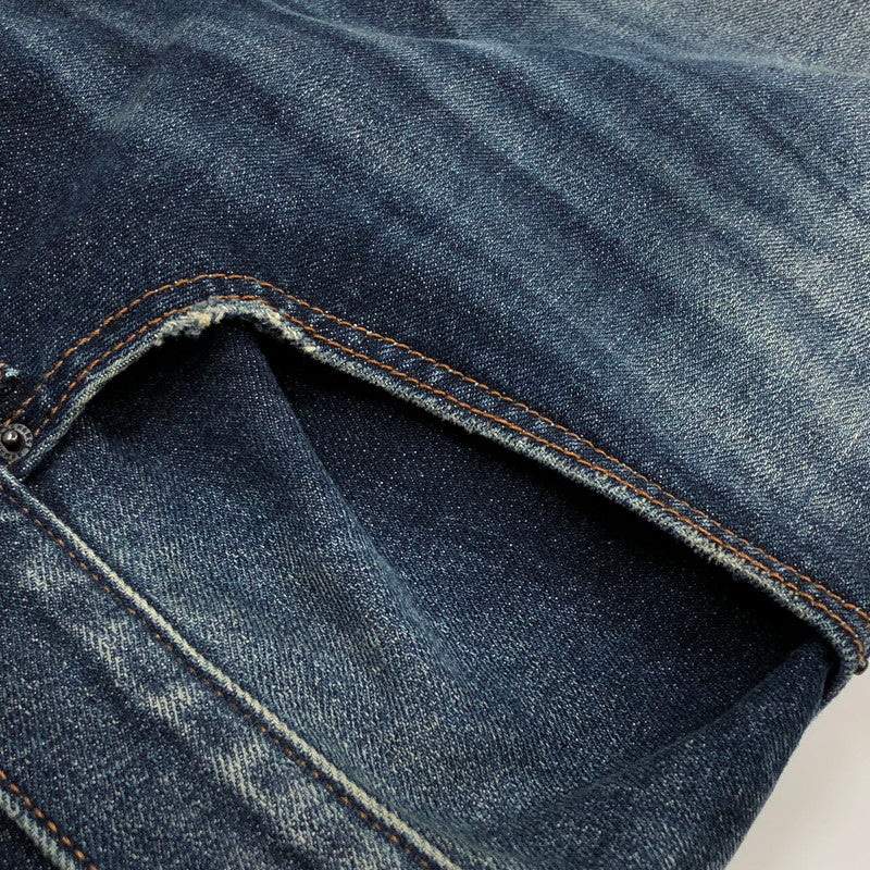 【中古品】【メンズ】 ARMANI EXCHANGE アルマーニエクスチェンジ バイカージーンズ デニムパンツ ボトムス 152-251221-hn-04-fur サイズ:40 カラー:インディゴ系 万代Net店