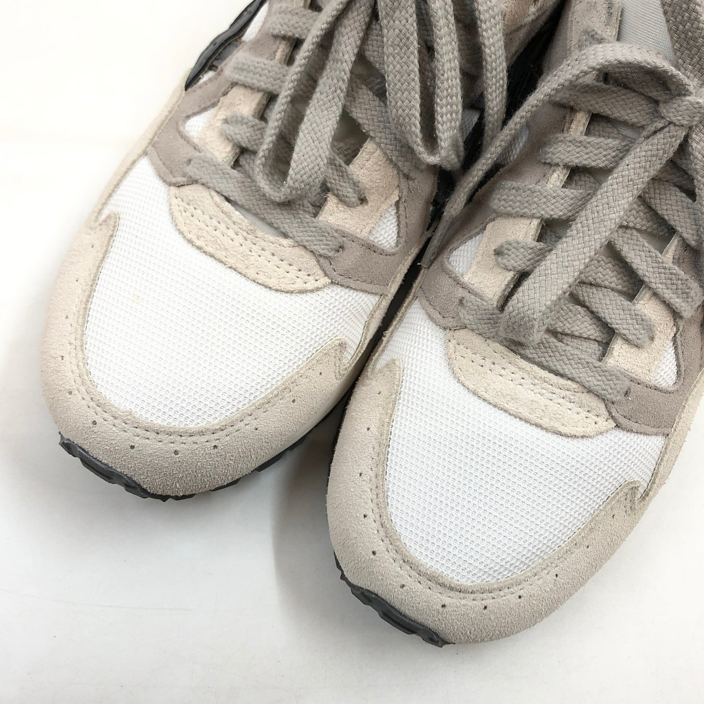 【中古品】【メンズ】 ASICS アシックス GEL-LYTE V "WHITE CARBON" 1203A344-102 ゲルライト5 ホワイト/カーボン スニーカー シューズ 靴 162-260603-hn-01-fur サイズ:26.0cm US8 カラー:ホワイト/グレー/ベージュ系 万代Net店