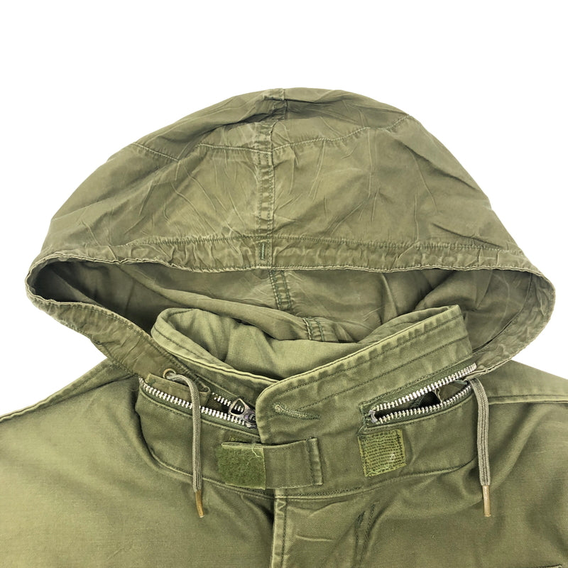 【現状渡し品】【メンズ】 US ARMY ユーエスアーミー M-65 FIELD MILITARY JACKET M-65 フィールド ミリタリー ジャケット アウター 145-260821-SH-01-hon サイズ:不明 カラー:カーキ 万代Net店