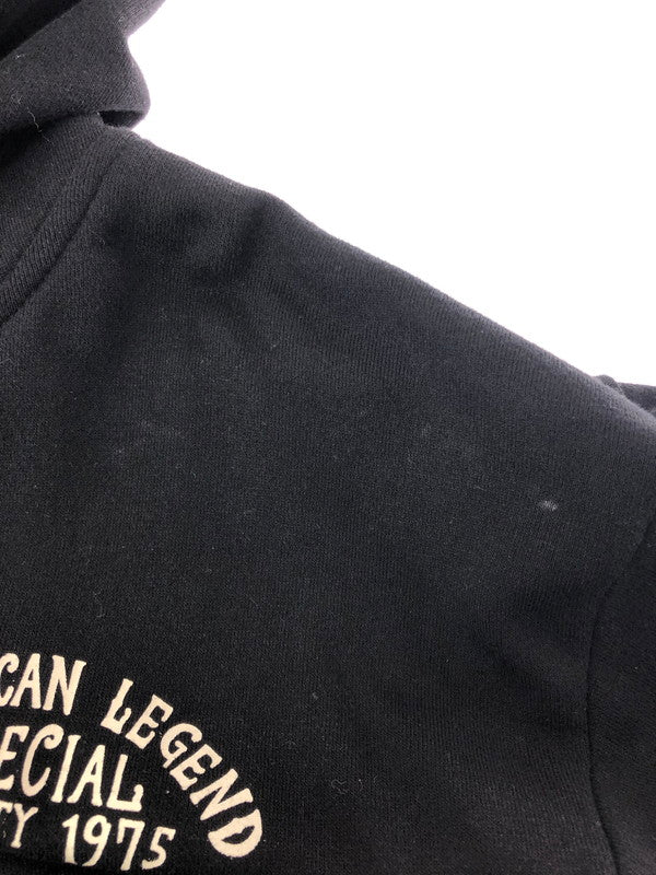 【中古品】【メンズ】 VANSON バンソン AMERICAN LEGEND SPECIAL ZIP UP HOODIE BLACK アメリカン レジェンド スぺシャル ジップアップ フーディー パーカー 145-260924-rt-15-tagh サイズ:XXL カラー:ブラック 万代Net店