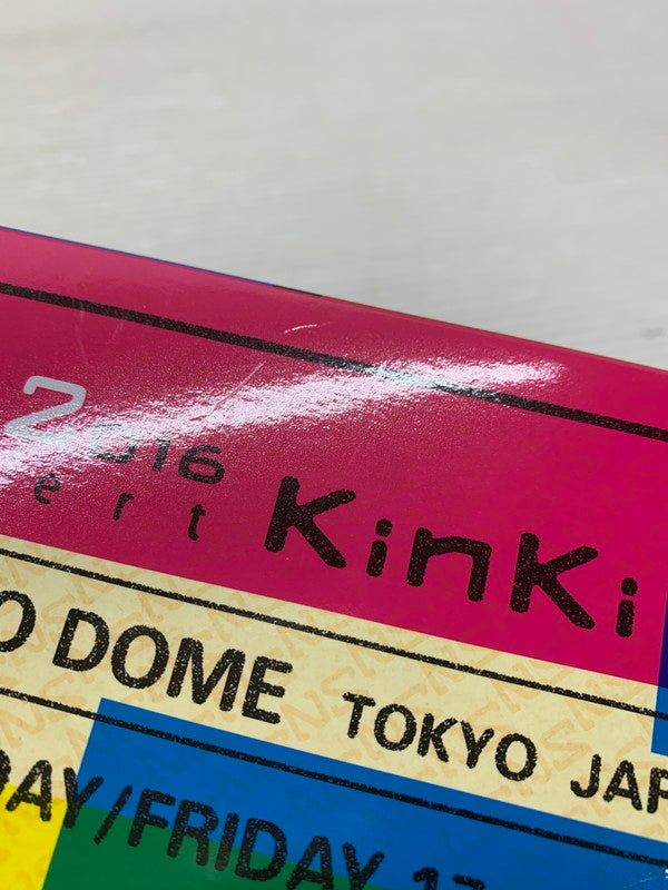 【中古品】 KinKi Kids キンキキッズ 2015-2016 Concert KinKi Kids 初回生産限定盤 010-250723-AS-39-min 万代Net店