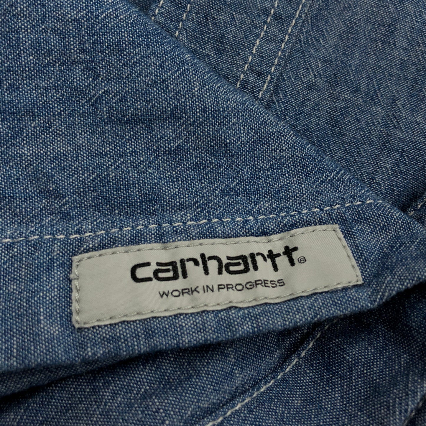 【中古品】【メンズ】 Carhartt カーハート I012297 長袖シャンブレーシャツ カジュアルシャツ トップス 145-250629-hn-05-fur サイズ:M カラー:ブルー系 万代Net店