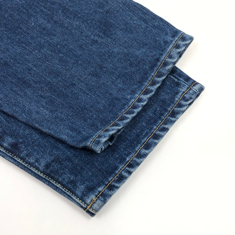 【中古品】【メンズ】 HATSKI ハツキ LOOSE TAPERED DENIM -USED-Blue HTK-22001-U ルーズ テーパード デニムパンツ ユーズド ブルー ボトムス 151-260822-hn-02-fur サイズ:3 カラー:インディゴ系 万代Net店