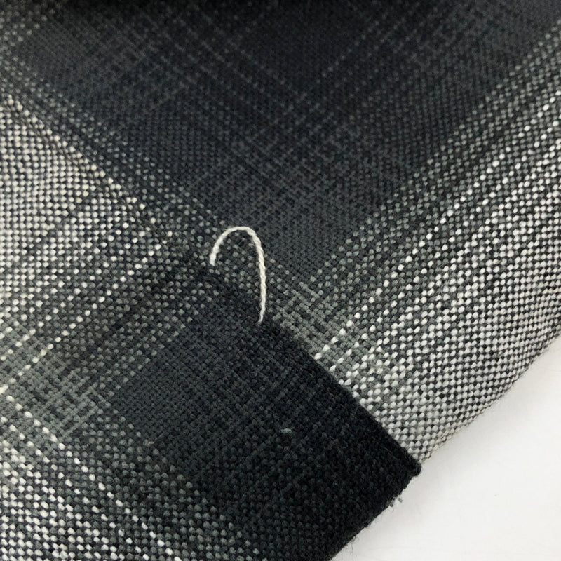 【現状渡し品】【メンズ】 CALTOP キャルトップ OMBRE CHECK L/S SHIRT #2000 オンブレチェックシャツ 長袖シャツ カジュアルシャツ トップス 142-260613-hn-02-fur サイズ:XL カラー:ブラック/ホワイト 万代Net店