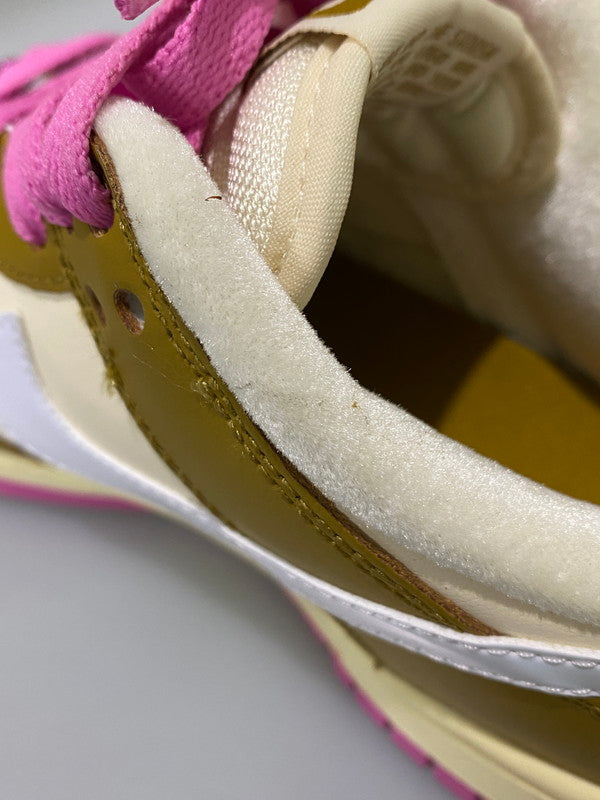 【中古品】【レディース】 NIKE ナイキ FD8683-700 WMNS DUNK LOW ”JUST DO IT” 靴 シューズ 166-240828-AS-22-min サイズ:22.5cm カラー:ベージュ/ブラウン/ピンク 万代Net店