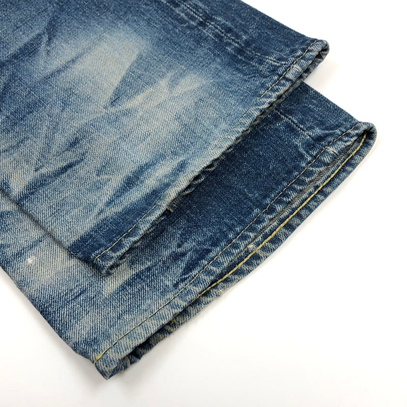 【現状渡し品】【メンズ】 SUGAR CANE シュガーケーン BUTTON FLY LONE STAR DENIM PANTS LOT 901 ボタンフライ ロンスター デニムパンツ ボトムス 156-260613-hn-06-fur サイズ:30×31 カラー:インディゴ 万代Net店