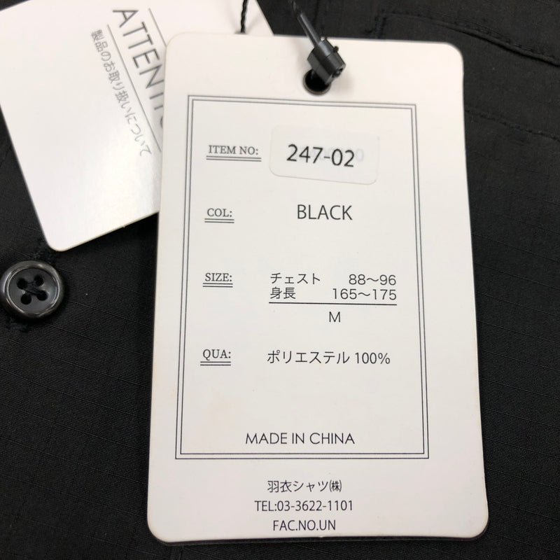 【中古美品】【メンズ】 CIAO チャオ GLASSES STRAP L/S SHIRT 247-02 長袖シャツ カジュアルシャツ トップス 147-260614-hn-01-fur サイズ:M カラー:ブラック 万代Net店