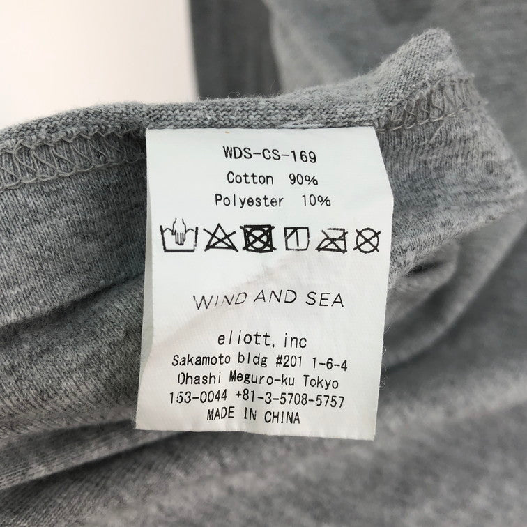 【中古品】【メンズ】 WIND AND SEA L/S TEE ロンT 長袖 Tシャツ 147-260223-SY-03-iwa サイズ:L 万代Net店