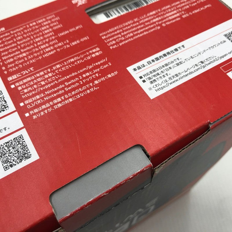 【中古品】 Nintendo Switch2 ニンテンドースイッチ2 国内版 日本語版 BEE-S-KB6CA 035-261006-ns-05-teih 万代Net店
