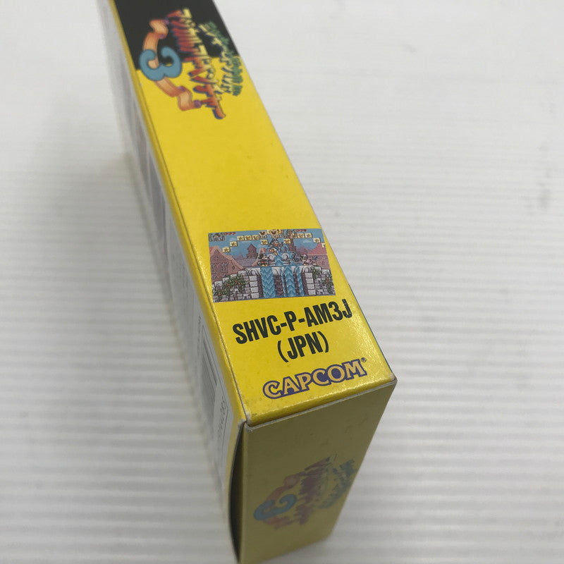 【中古品】 カプコン スーパーファミコンソフト ミッキーとドナルド マジカルアドベンチャー3 SHVC-P-AM3J(JPN) SFC 動作確認済 箱ヤケ大 023-260901-ti-05-tagh 万代Net店