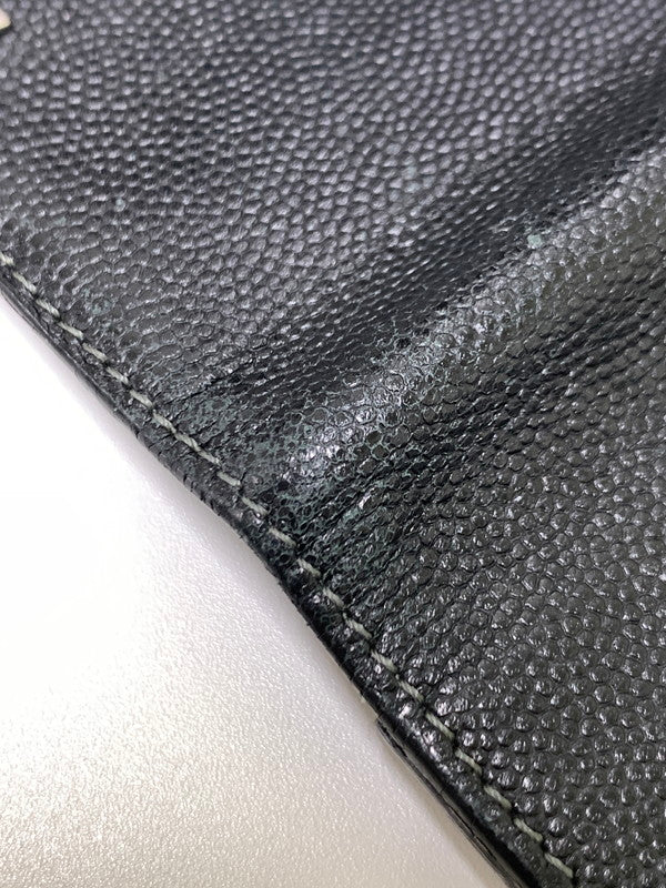 【中古品】【メンズ/レディース】 CARTIER カルティエ WALLET L3000770 二つ折り財布 181-241114-yn-04-min カラー:ブラック 万代Net店