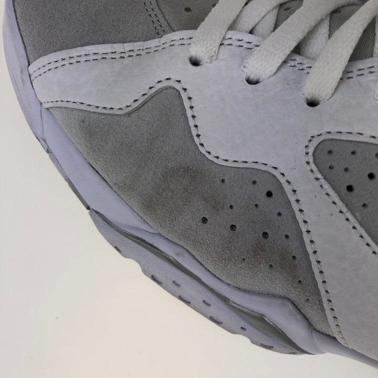 【中古品】【メンズ】 NIKE ナイキ 304775-120 AIR JORDAN 7 RETRO PURE PLATINUM 160-260304-SY-02-iwa サイズ:29.0 カラー:WHITE 万代Net店